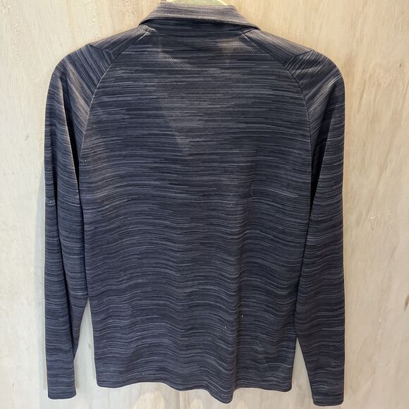 Adidas Climalite Mens pullover top shirt Black Gray 1/4 Zip Size Medium - Picture 7 of 7